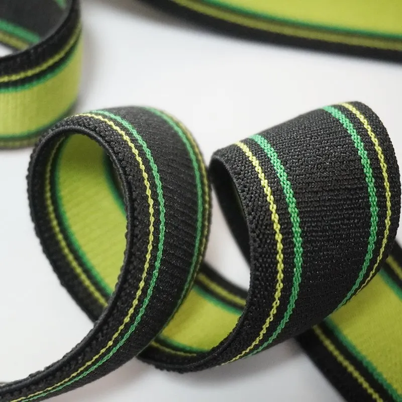 Faxxa elastika riċiklabbli tal-poliester ta '30mm